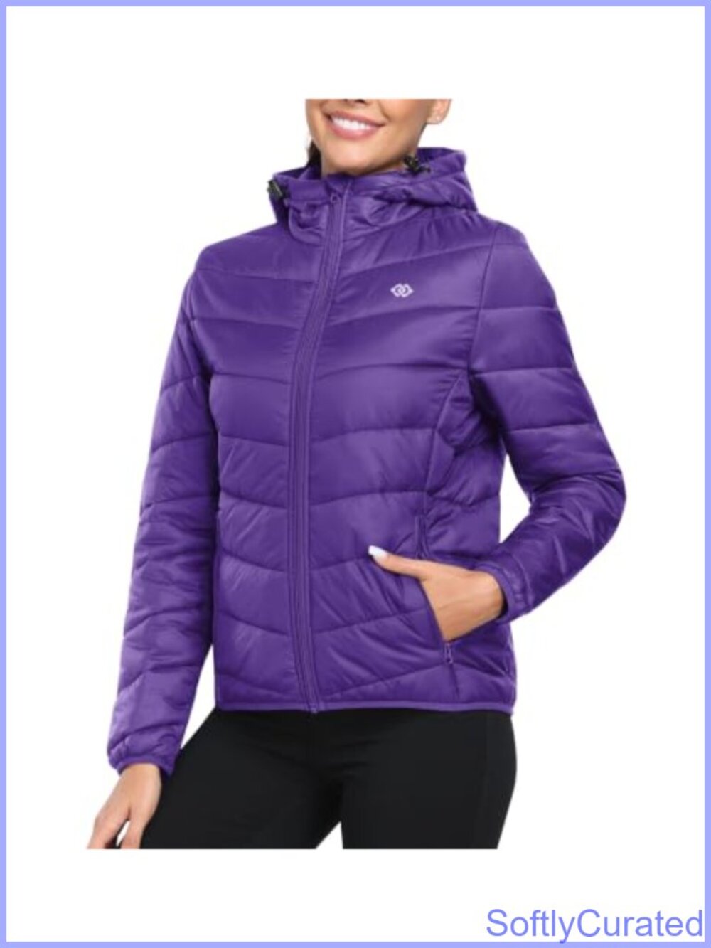 Ultra-Light Hooded Puffer Jacket Waterproof Quilted Warm Coat